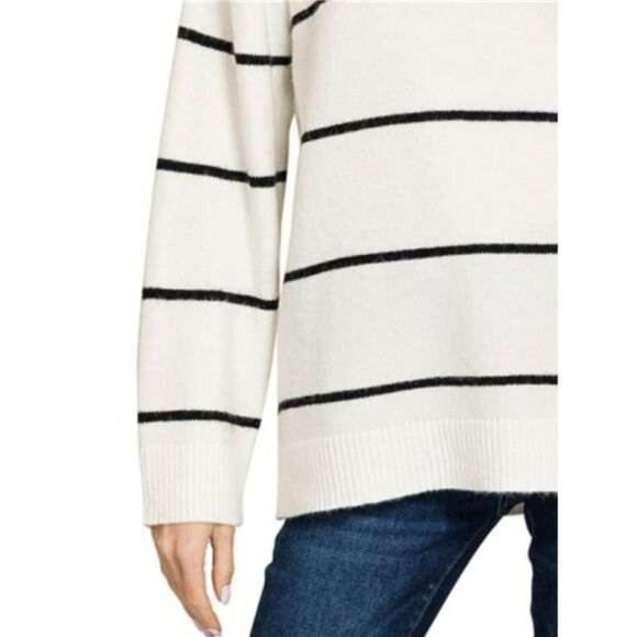 Zenana Round Neck Stripe Sweater - Picture 3 of 3
